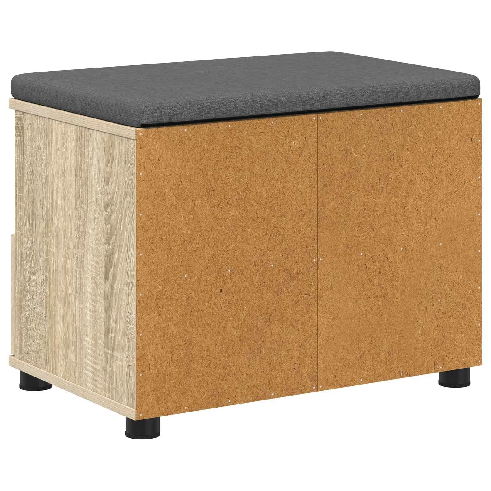 Haldna klop z blazino s predalom Sonoma hrast 60 x 38 x 46 cm - slika 7