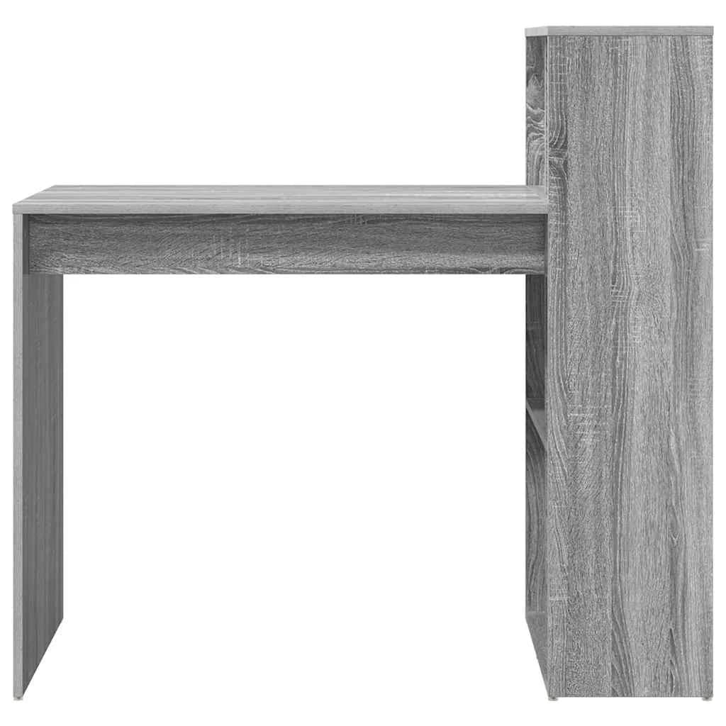 Miza Siva Sonoma Inženirski les 108 x 55 x 103.5 cm - slika 5