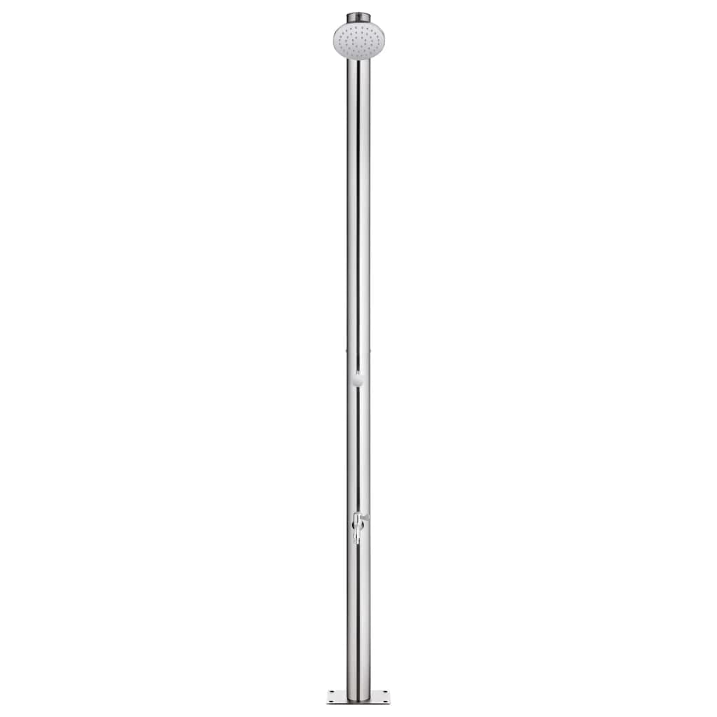 Vrtni tuš 215 cm nerjaveče jeklo - slika 3