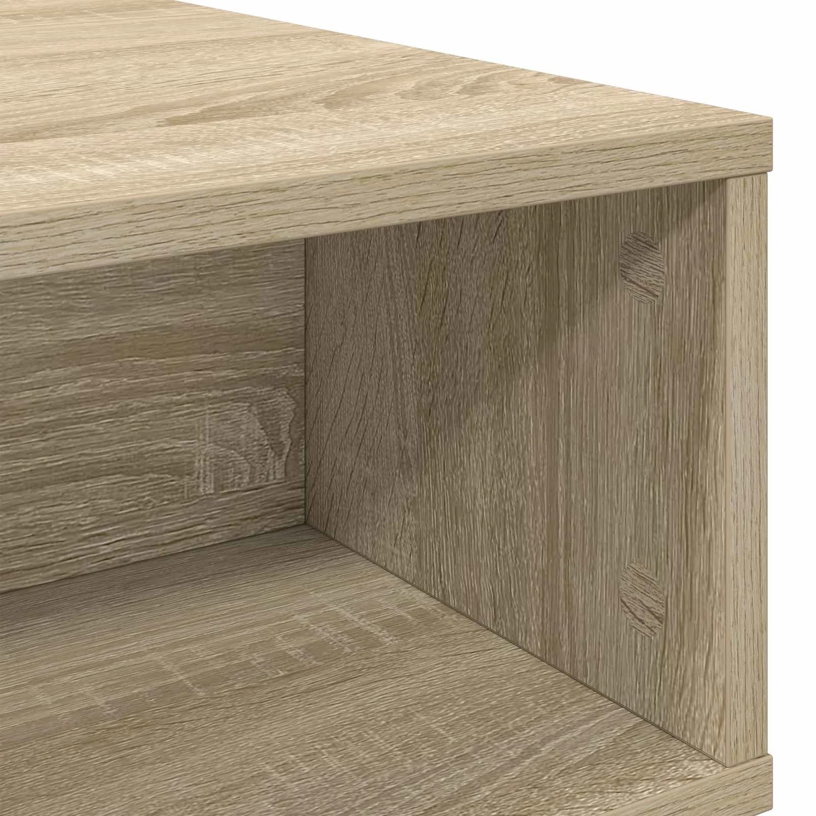 Klubska miza Sonoma hrast 48 x 46 x 35 cm Inženirski les - slika 8