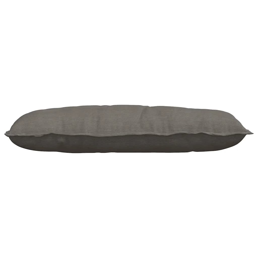 Poglavni vzglavnik Svetlo siva 100 x 50 cm Žametna tkanina - slika 5