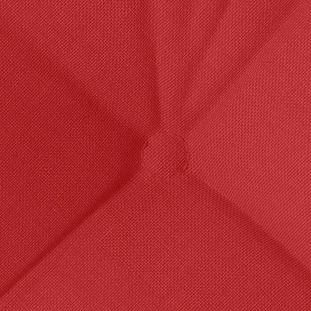 Sedežne blazine 4 kos Blago Rdeča 40 x 40 x 12 cm - slika 8