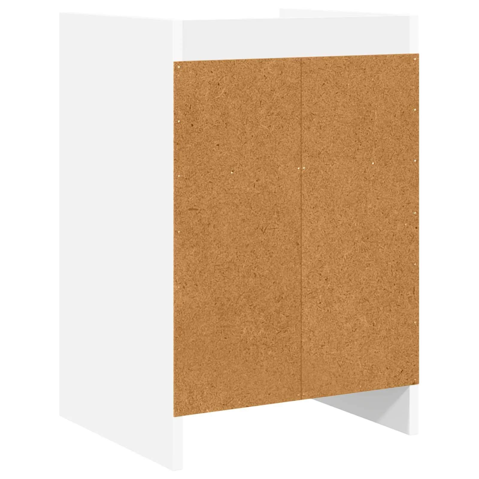 Posteljne mize Bela 40 x 36 x 60 cm Inženirski les - slika 6