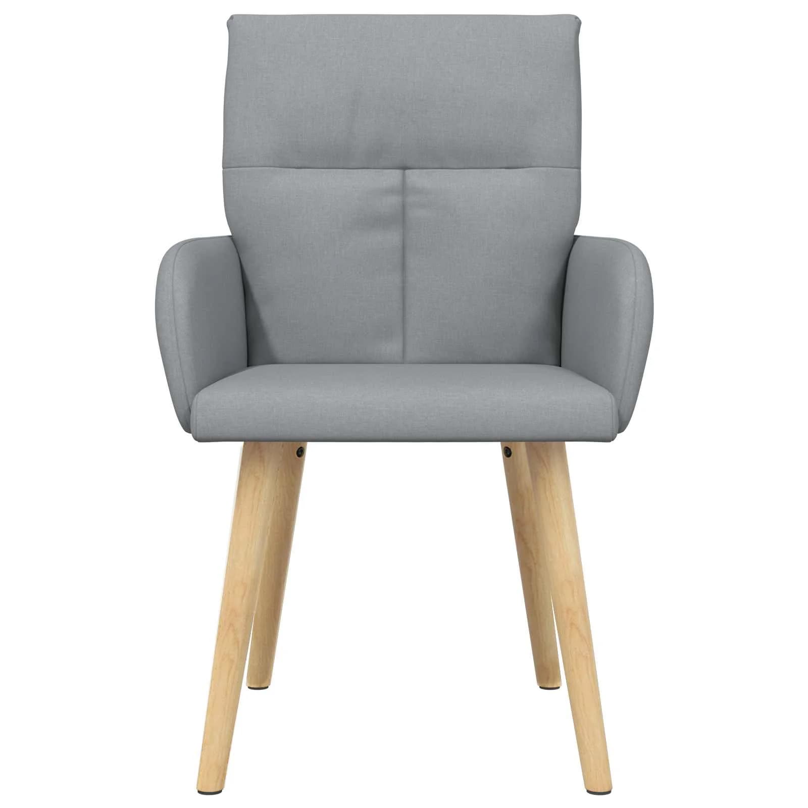 Jedilni stoli 4 kos Blago Svetlo siva 60 x 56 x 96 cm - slika 3