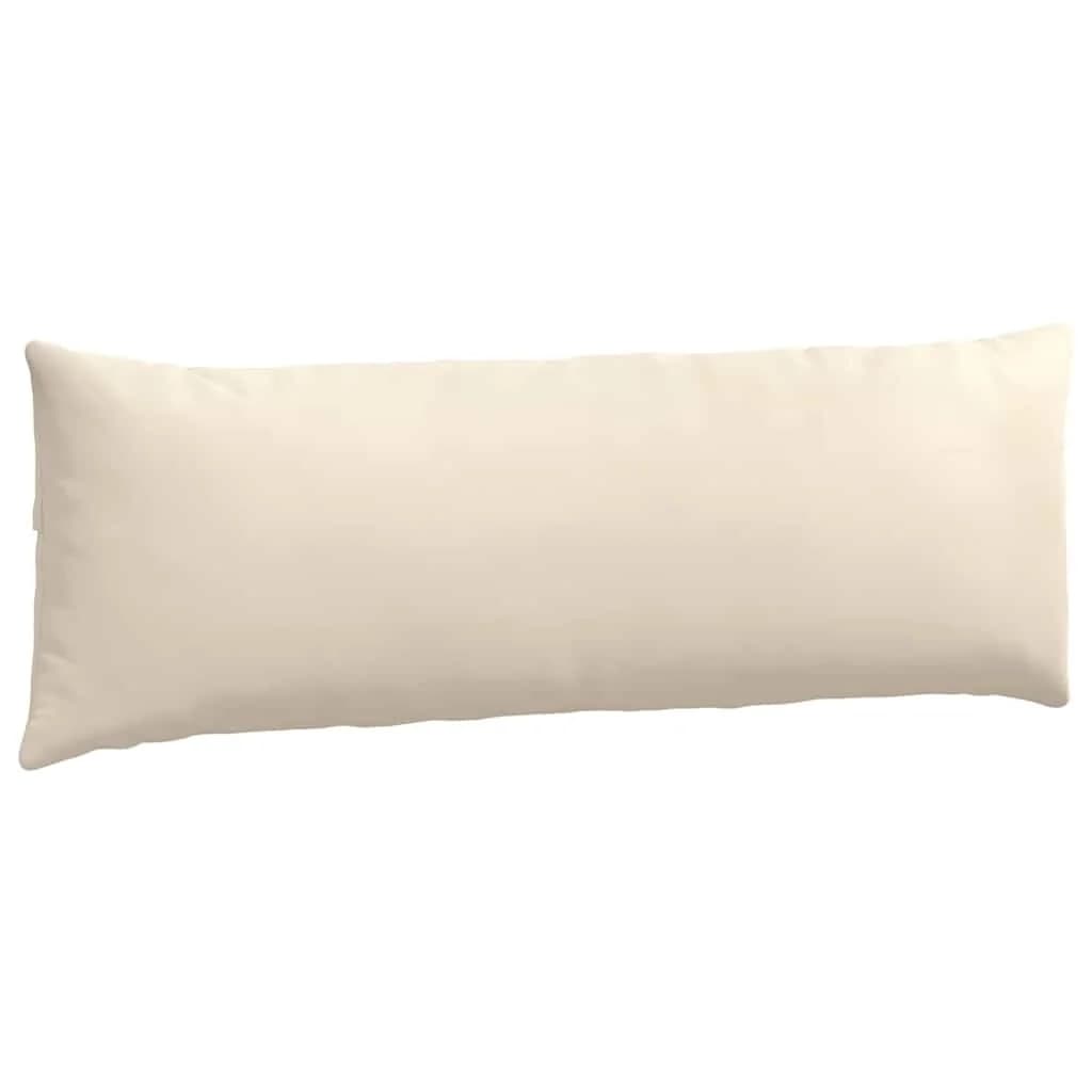 Blazine za kavč 2 pcs Bež 120 x 40 cm blago - slika 5
