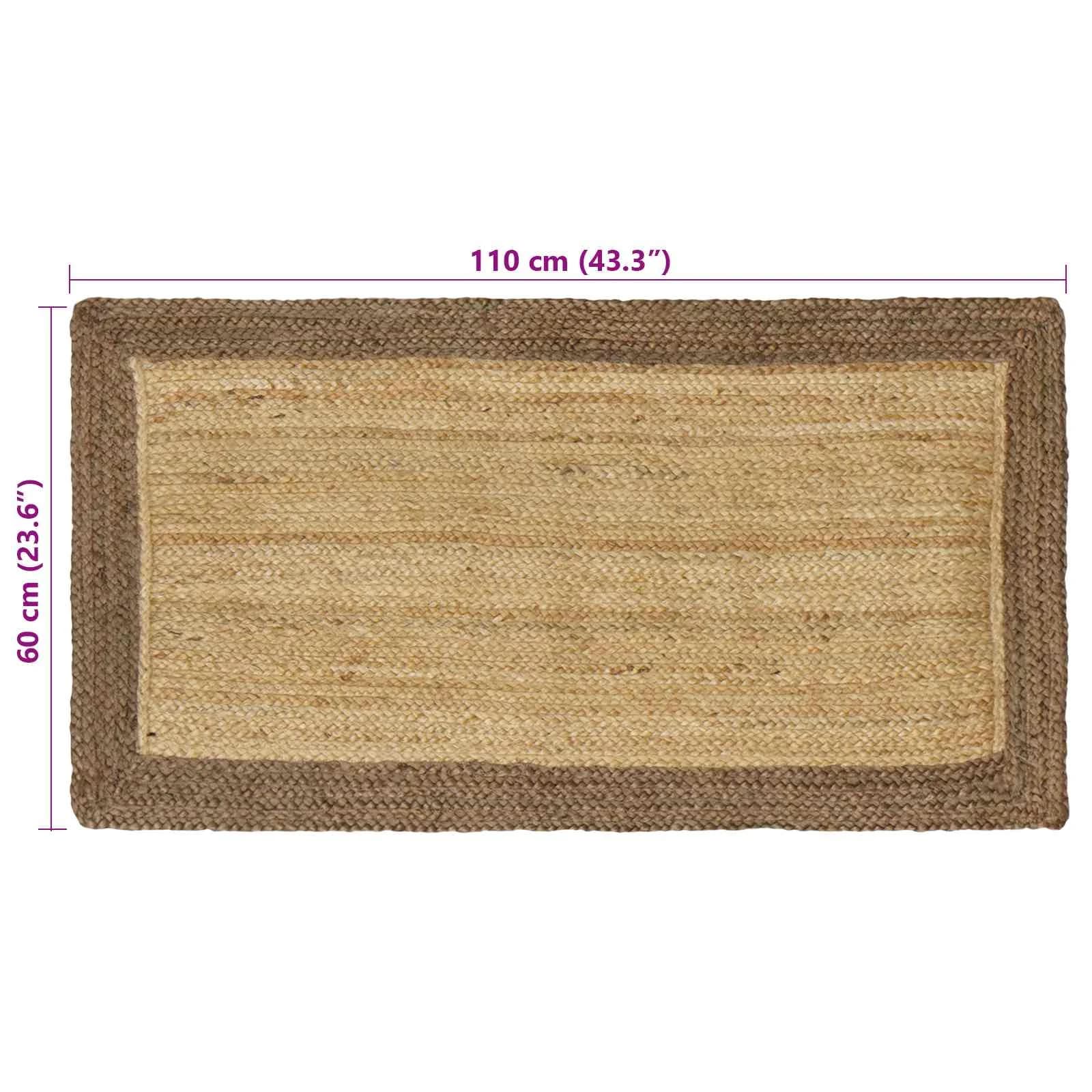 Preproge za površine Siva 60 x 110 cm Juta - slika 8