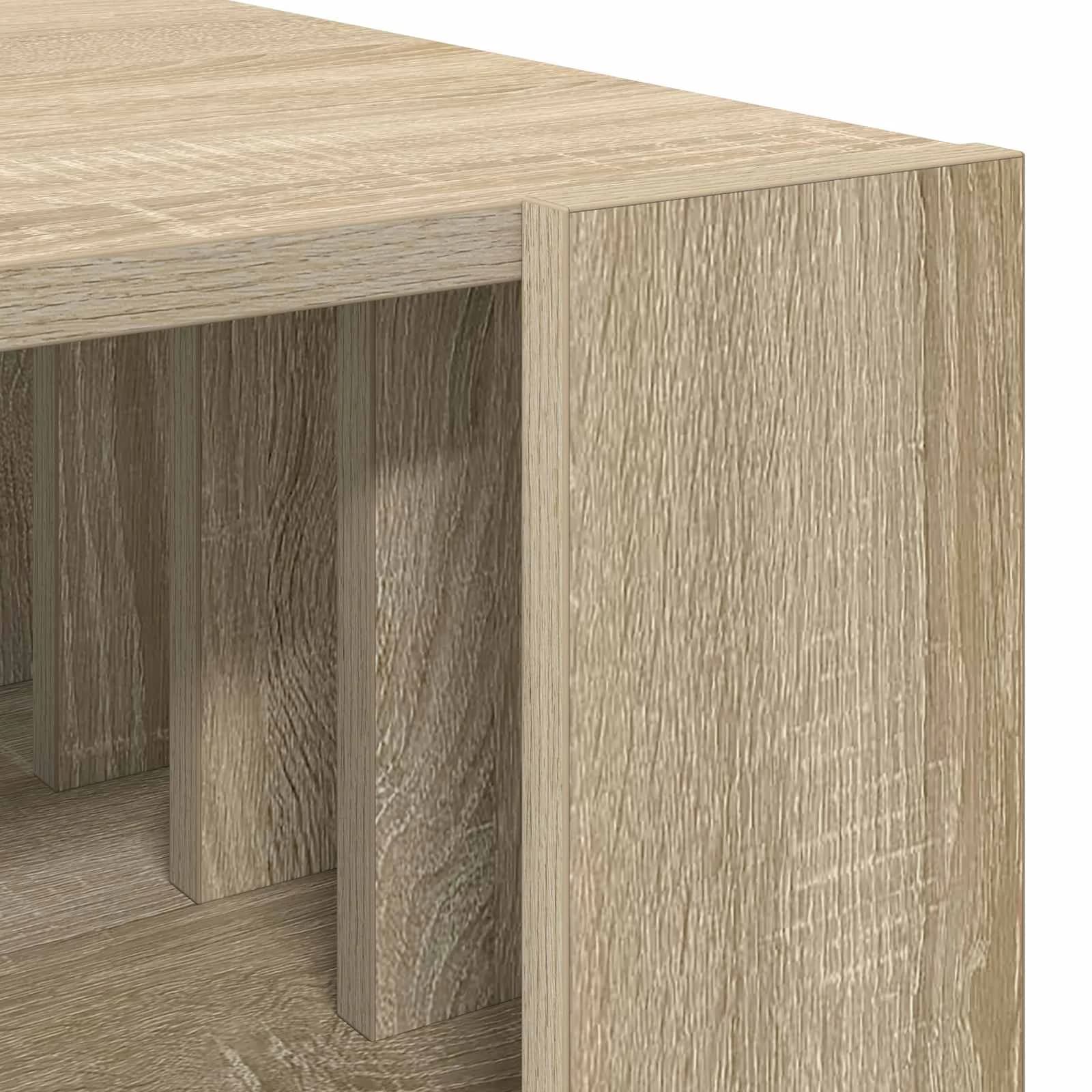Klubska miza Sonoma hrast 92 x 49,5 x 45 cm Inženirski les - slika 8
