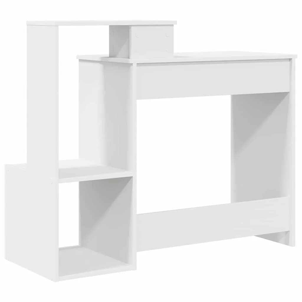Miza Bela Inženirski les 106 x 41 x 88.5 cm - slika 8