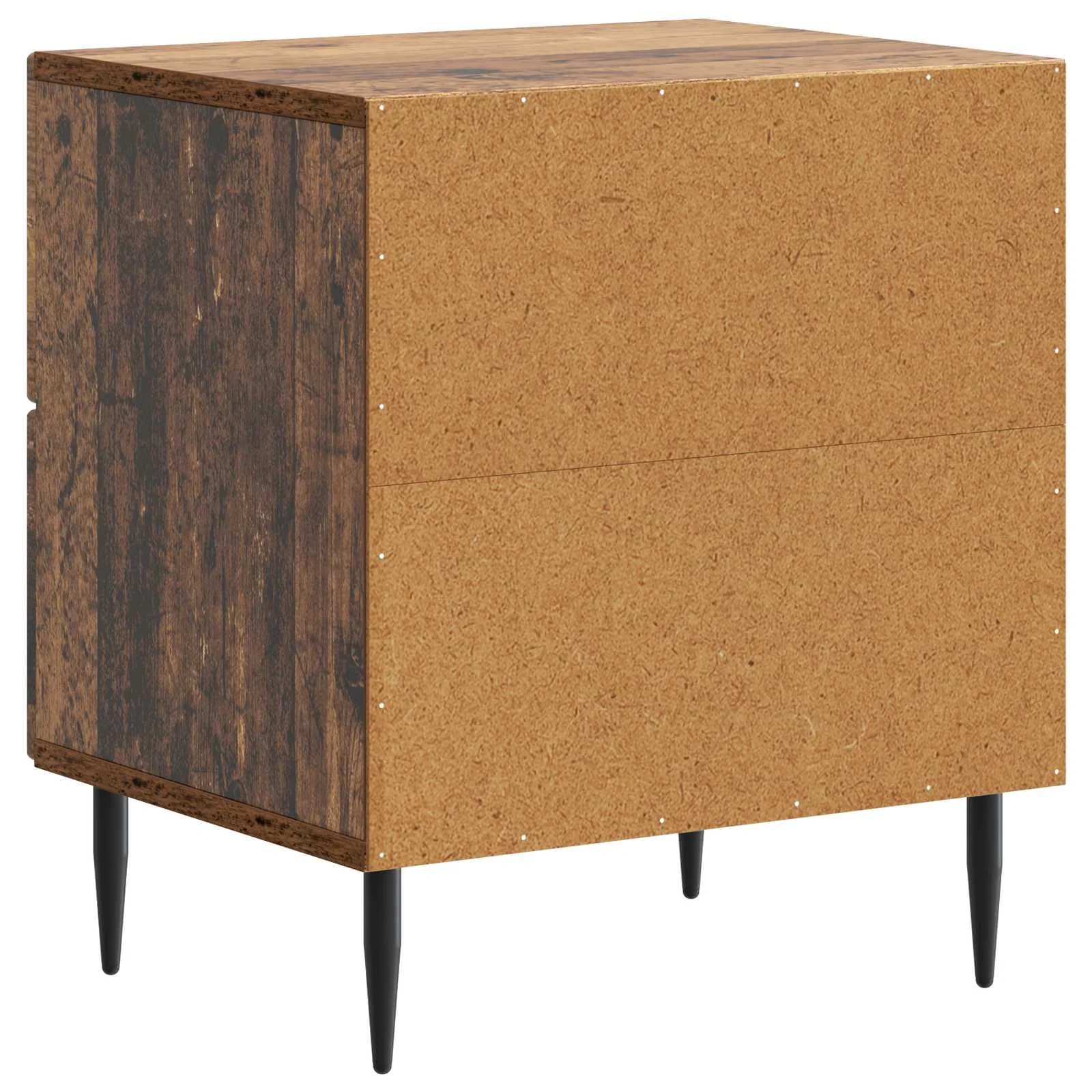 Nočna omarica 2 kos Star les 43 x 34,5 x 47,5 cm Inženirski les - slika 9