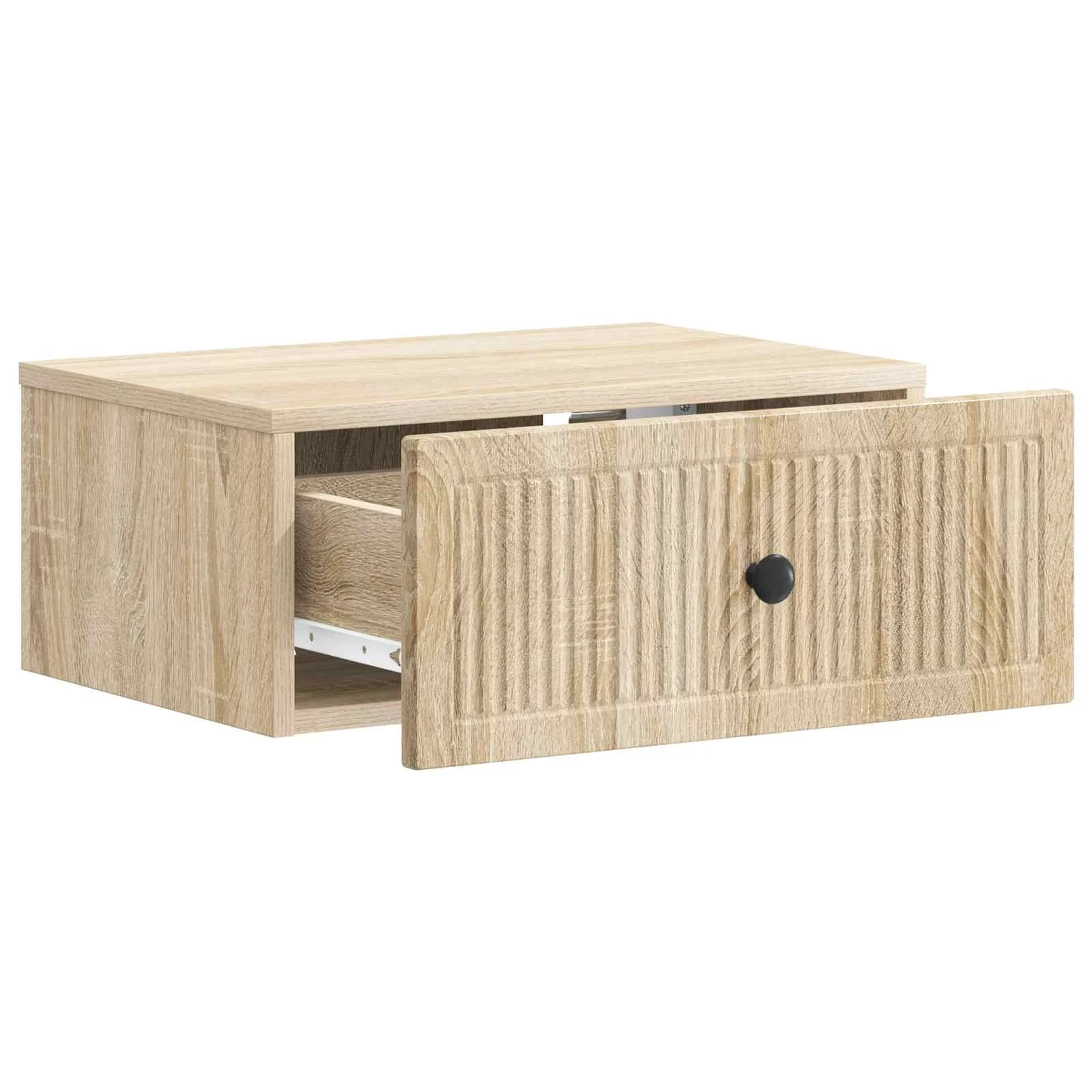 Nočna omarica 2 kos Sonoma hrast 49 x 34,5 x 20 cm - slika 6