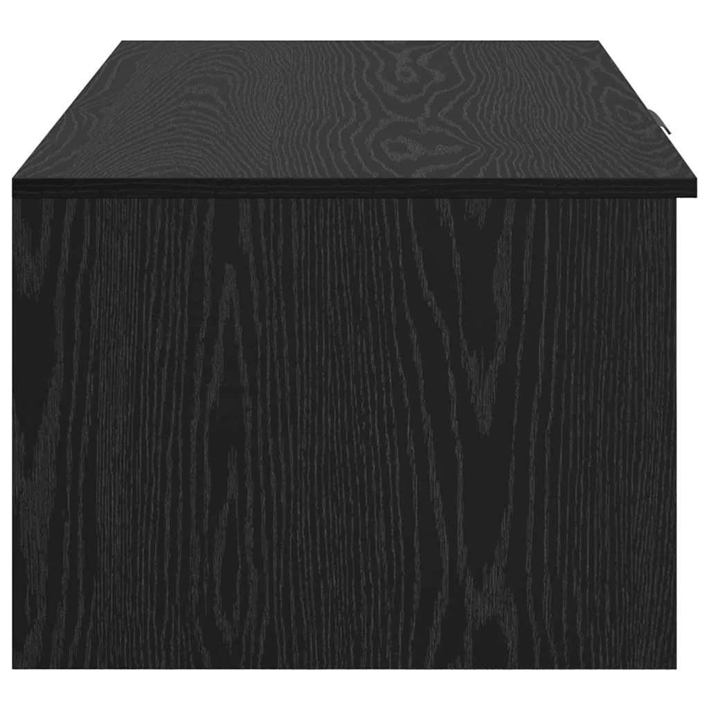Klubska miza Črna Orehovina 102 x 50 x 36cm Inženirski les - slika 7