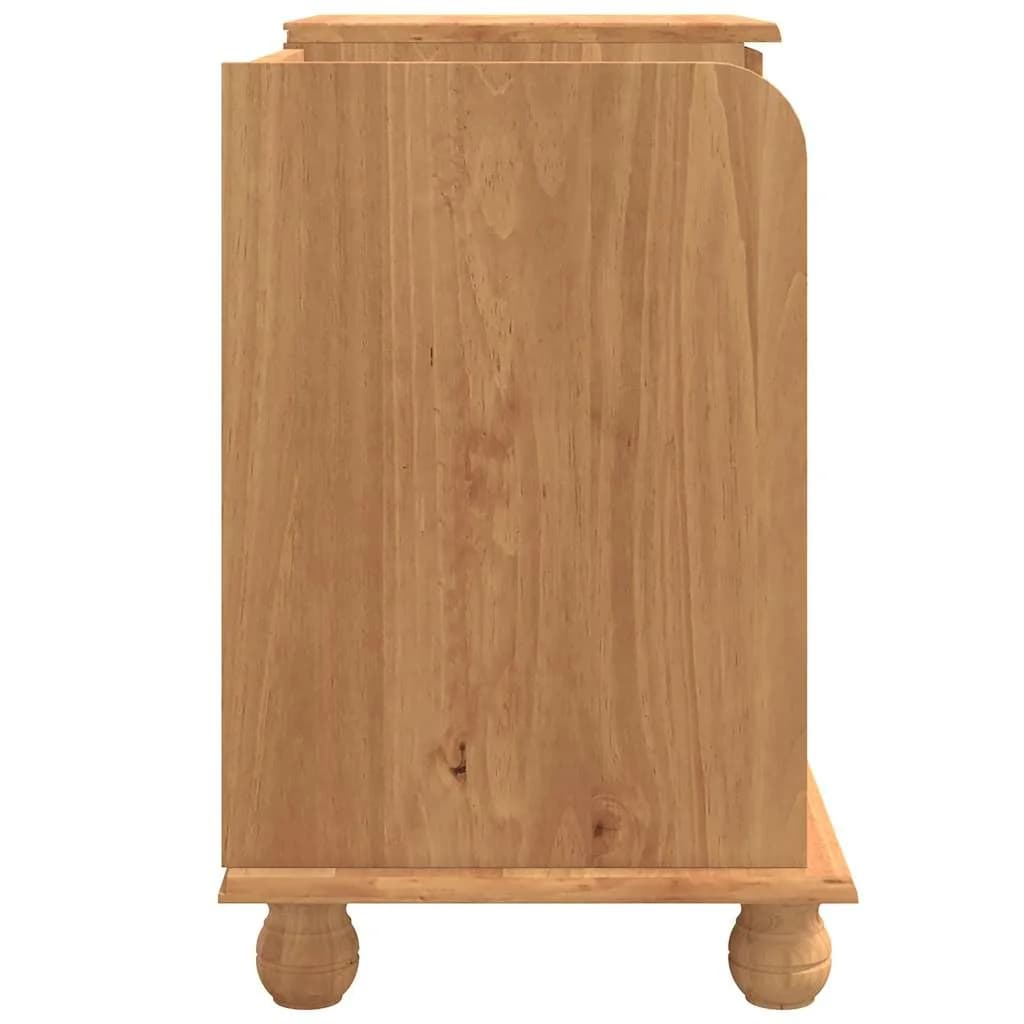Klop s prostorom za shranjevanje ASKIM Rjava 100 x 39 x 62 cm - slika 7