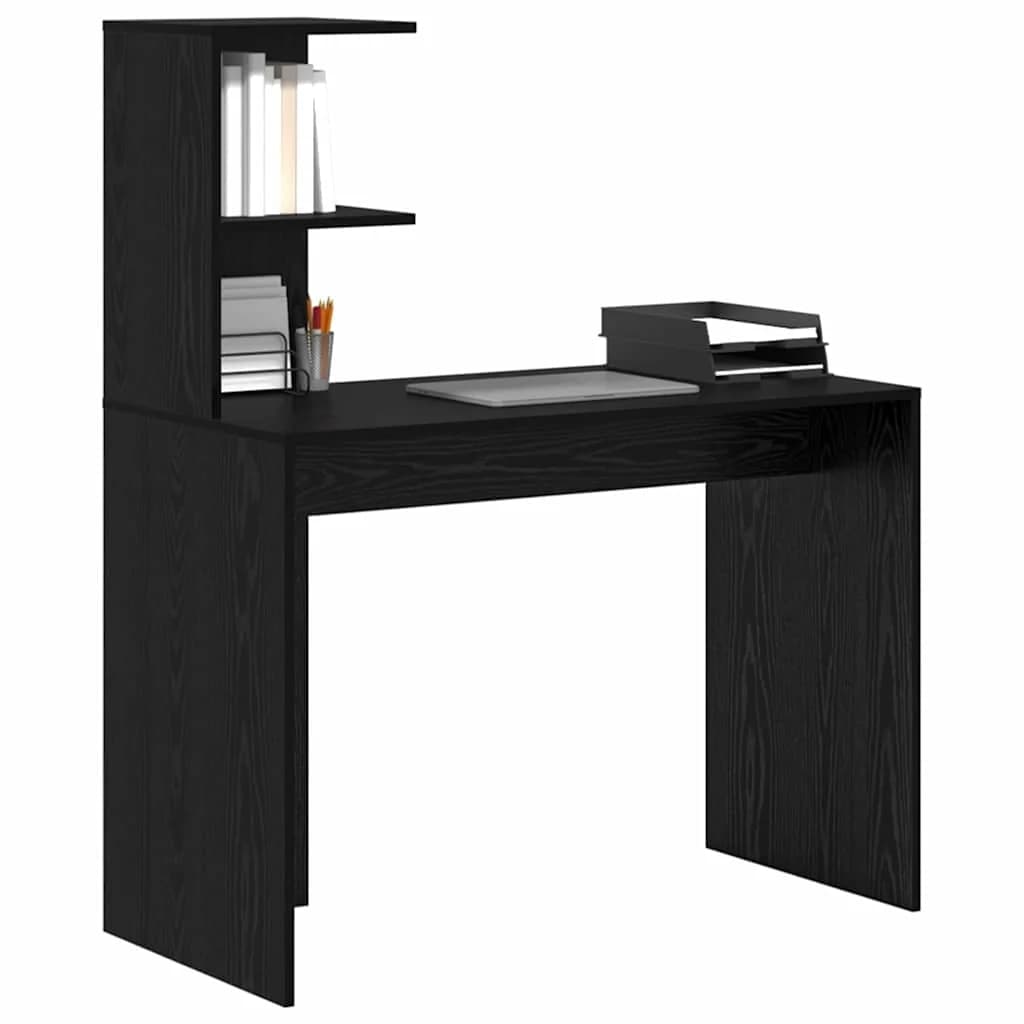 Miza Črna Orehovina Inženirski les 102 x 50 x 124 cm - slika 3