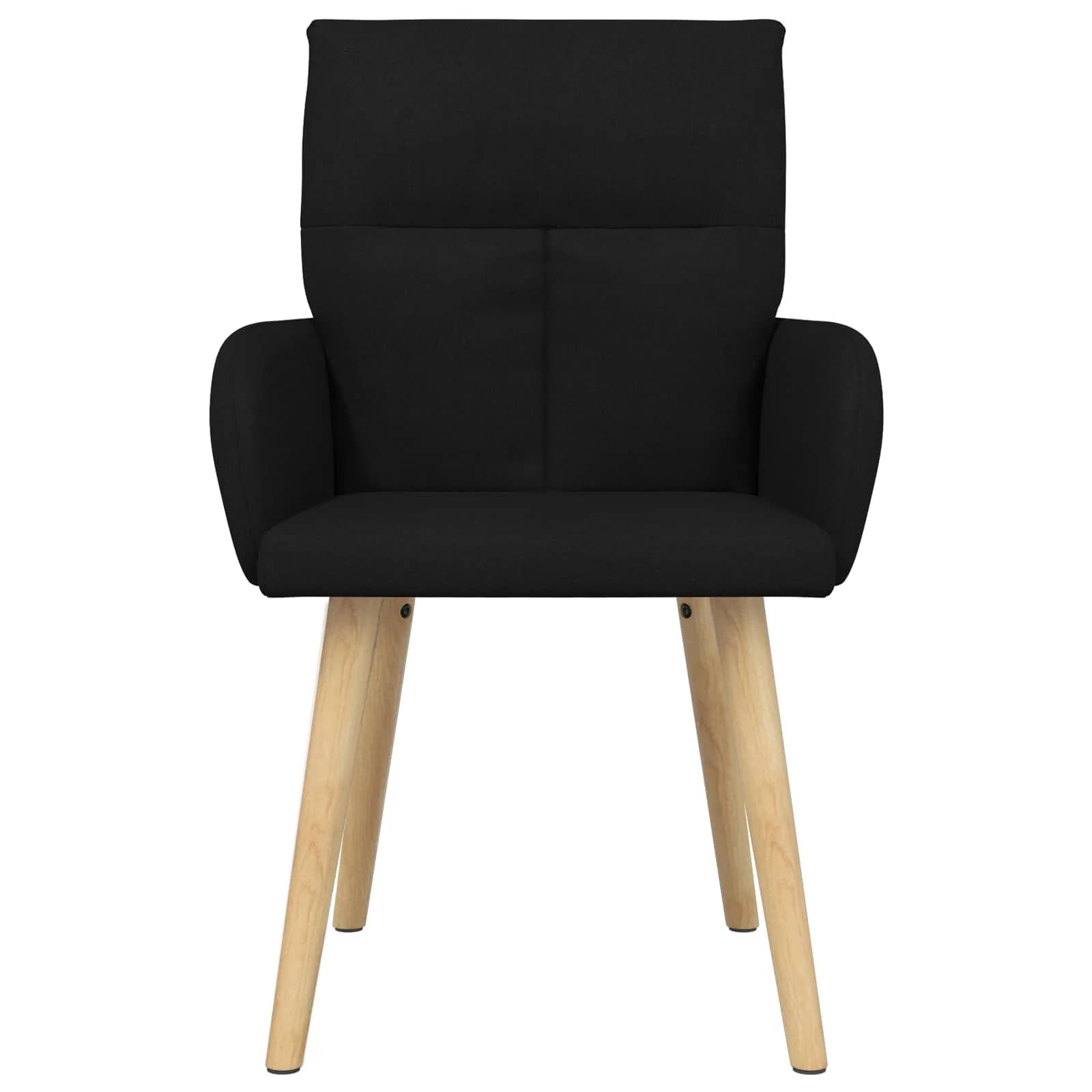 Jedilni stoli 4 kos Blago Črna 60 x 56 x 96 cm - slika 3