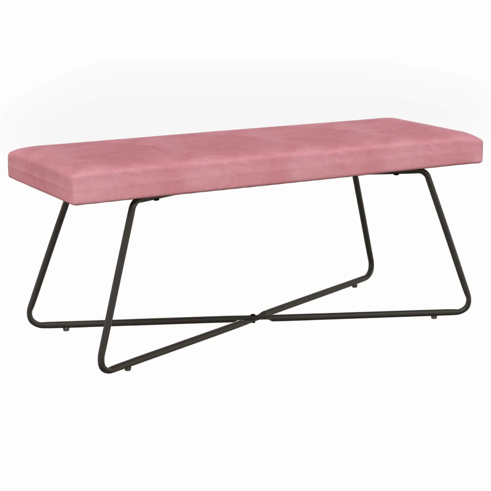 klop Roza 110 x 40 x 45 cm Žamet - slika 2
