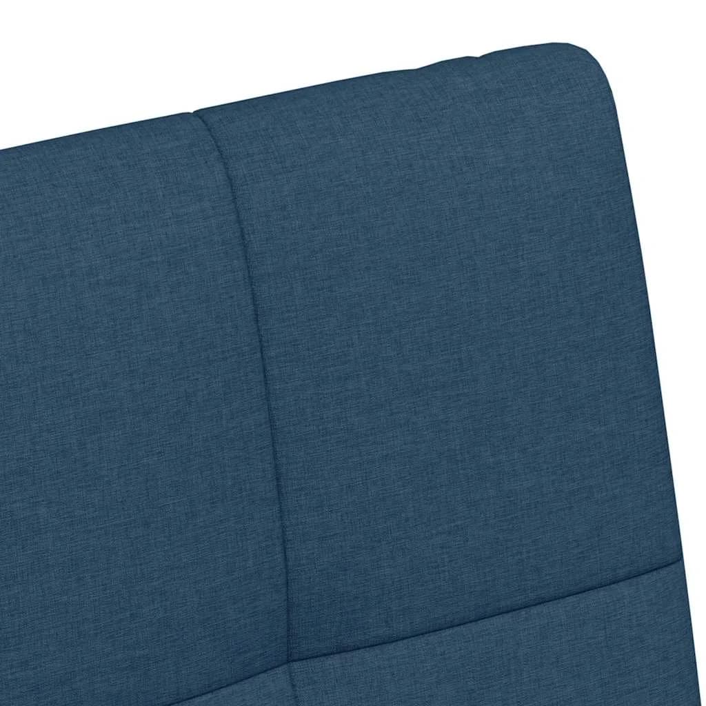 Jedilni stoli s kolesi 2 kos blago Modra 58 x 65 x 94 cm - slika 8