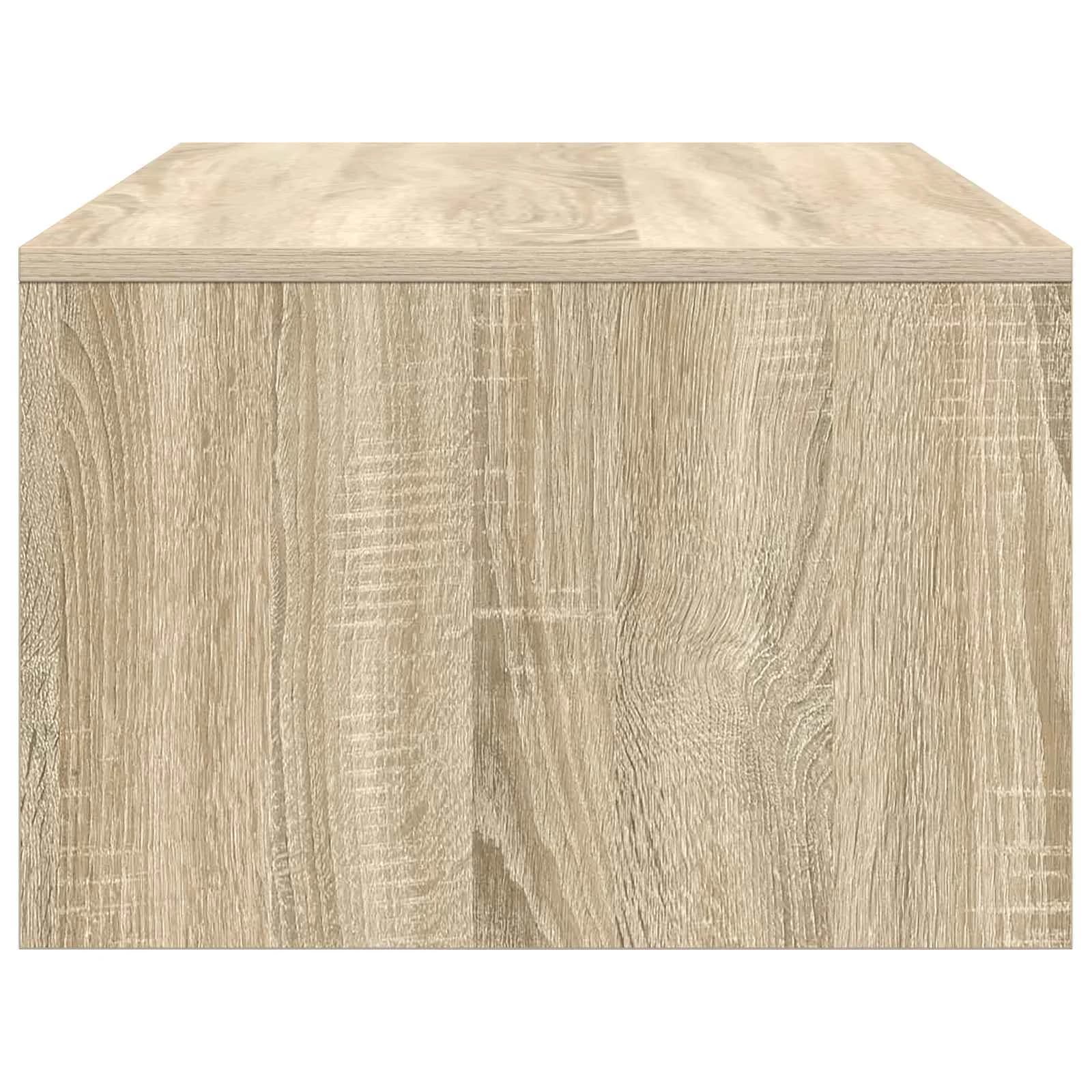 Stenska miza Sonoma hrast Inženirski les 100 x 45 x 30 cm - slika 6