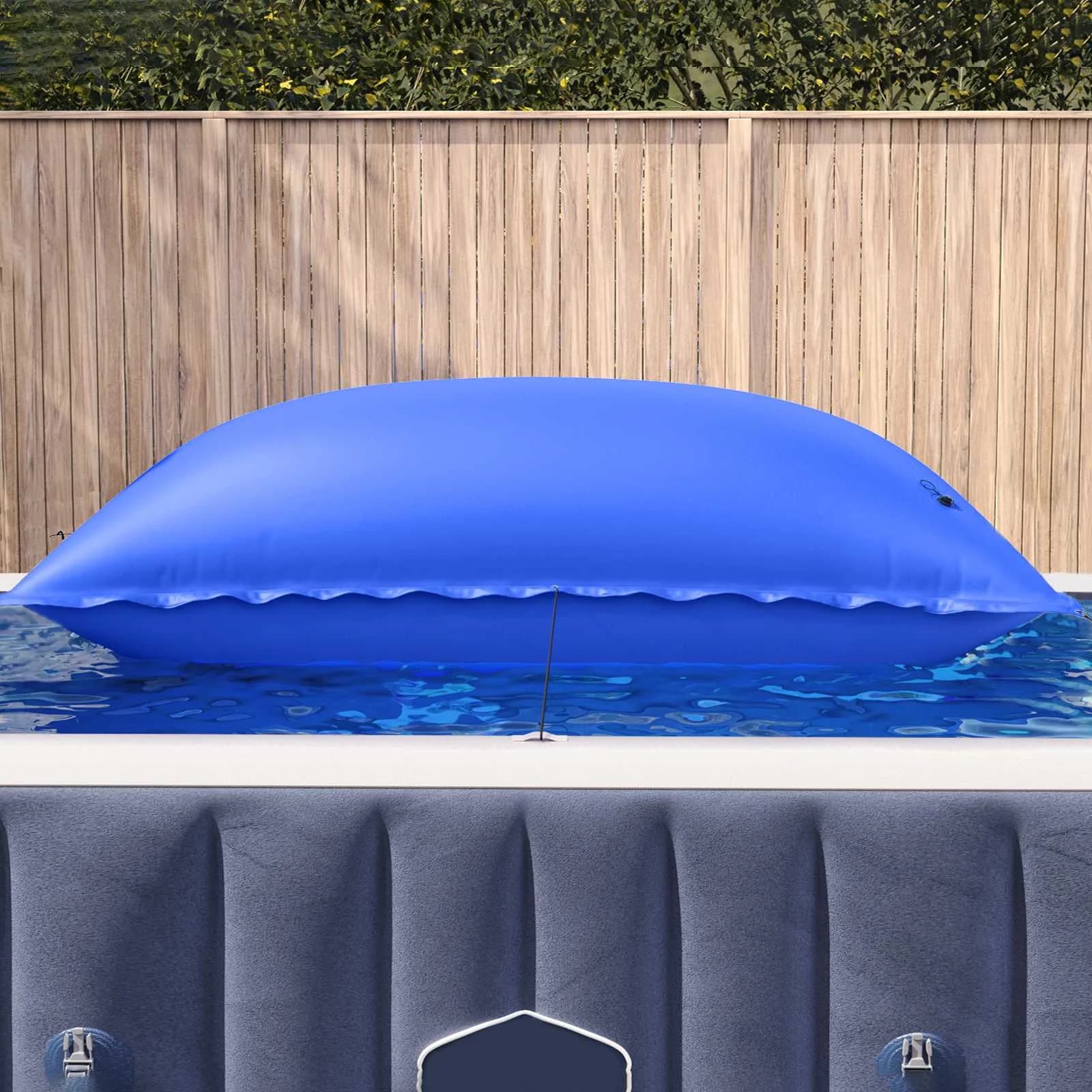 Zimska blazina za bazen Modra 380 x 180 x 140 cm PVC - slika 3