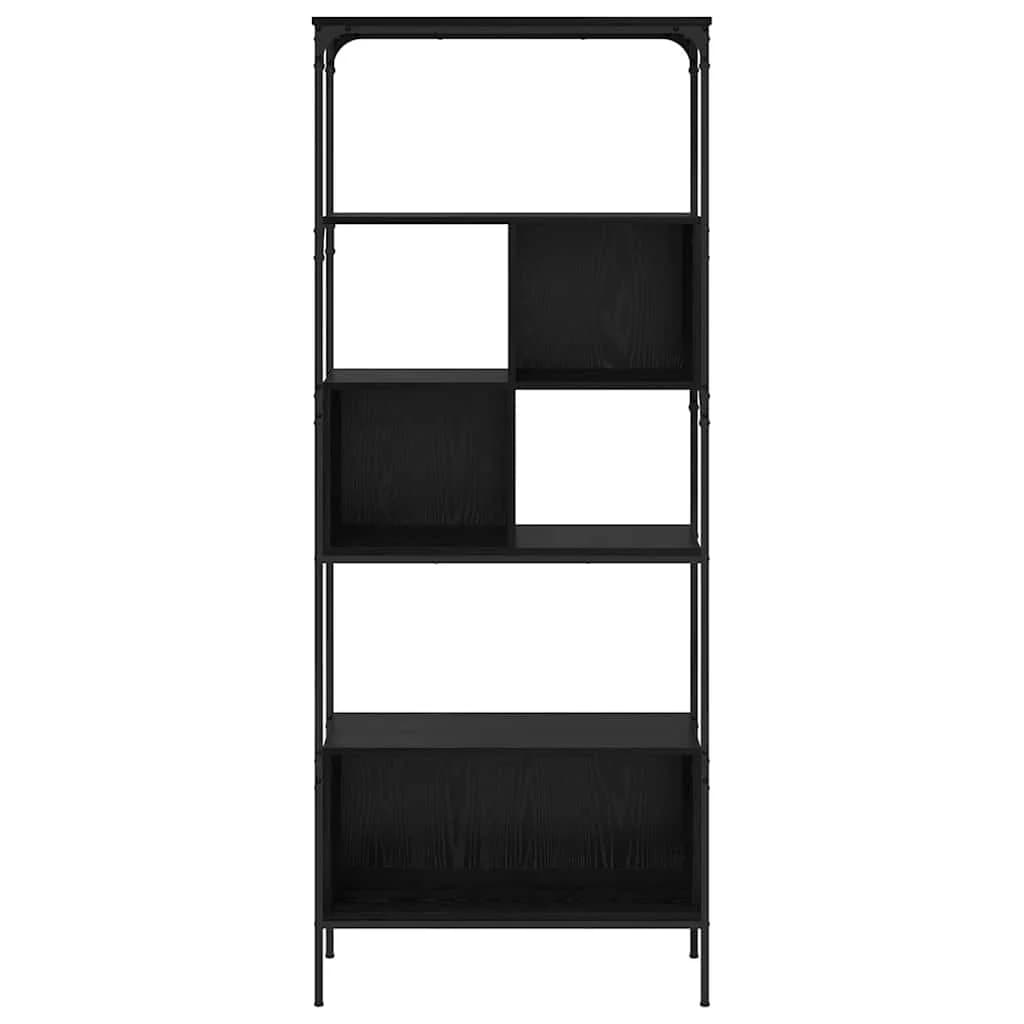 Knjižna omara 7 nivojev 76 x 33 x 188,5 cm Inženirski les - slika 5