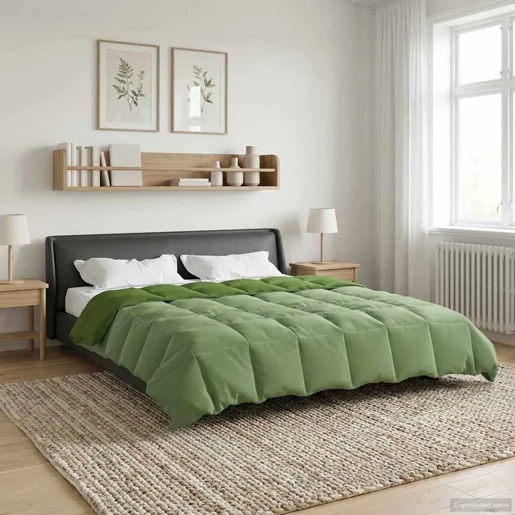 Zimska posteljnina Šonerisan Zelena 240 x 260 cm Mikrovlakna - slika 4