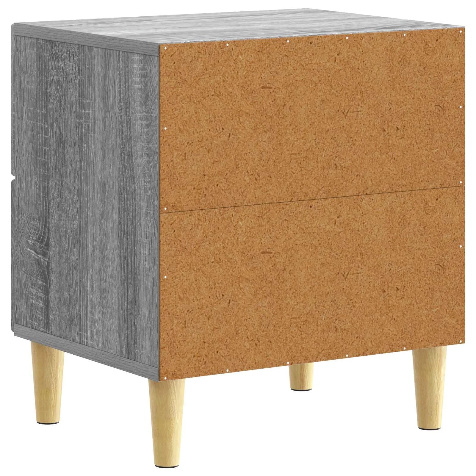 Nočna omarica 2 kos Siva Sonoma 43 x 34,5 x 48 cm - slika 8