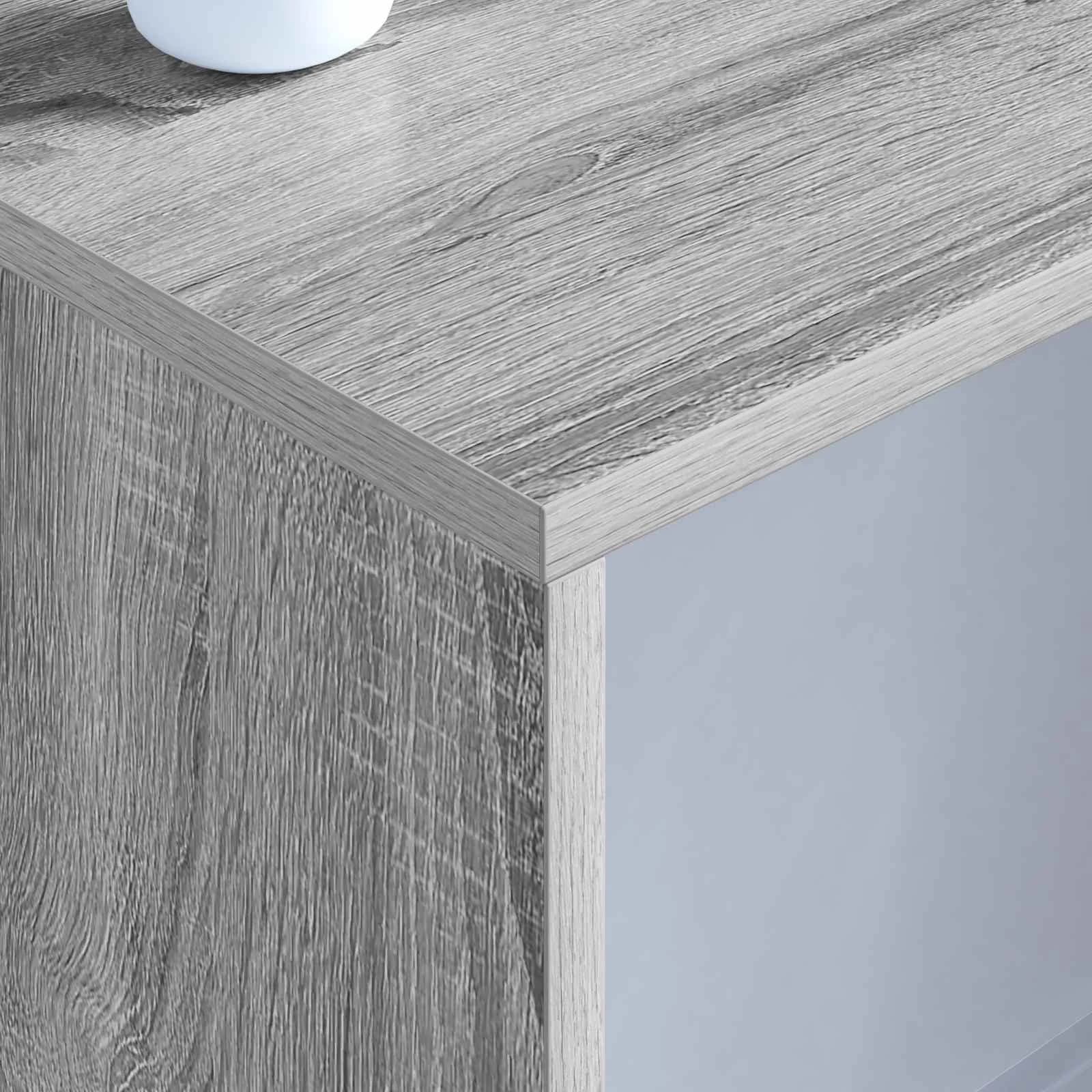 Stenska miza Siva Sonoma Inženirski les 100 x 45 x 30 cm - slika 4