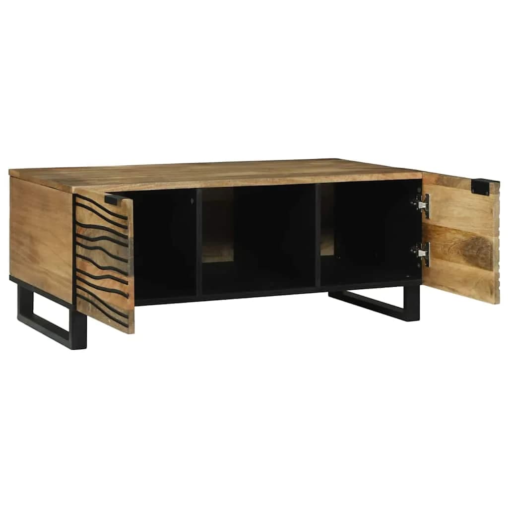 Klubska miza Naravna 100 x 54 x 40 cm Inženirski les - slika 2