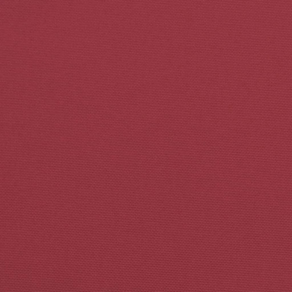 Blazina 2 kos Oxford tkanina Vinorodna rdeča 40 x 40 x 8 cm - slika 10