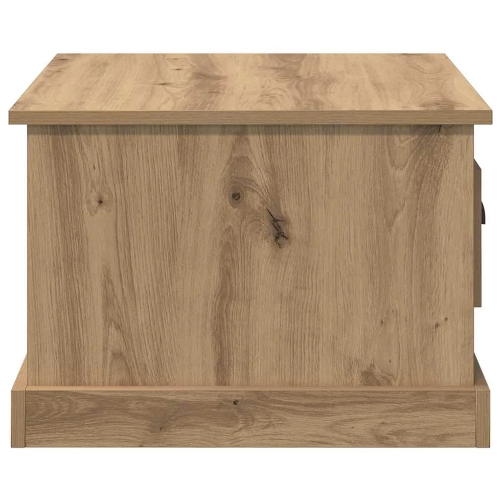 Klubska miza Umetni hrast 50 x 50 x 35 cm Inženirski les - slika 7