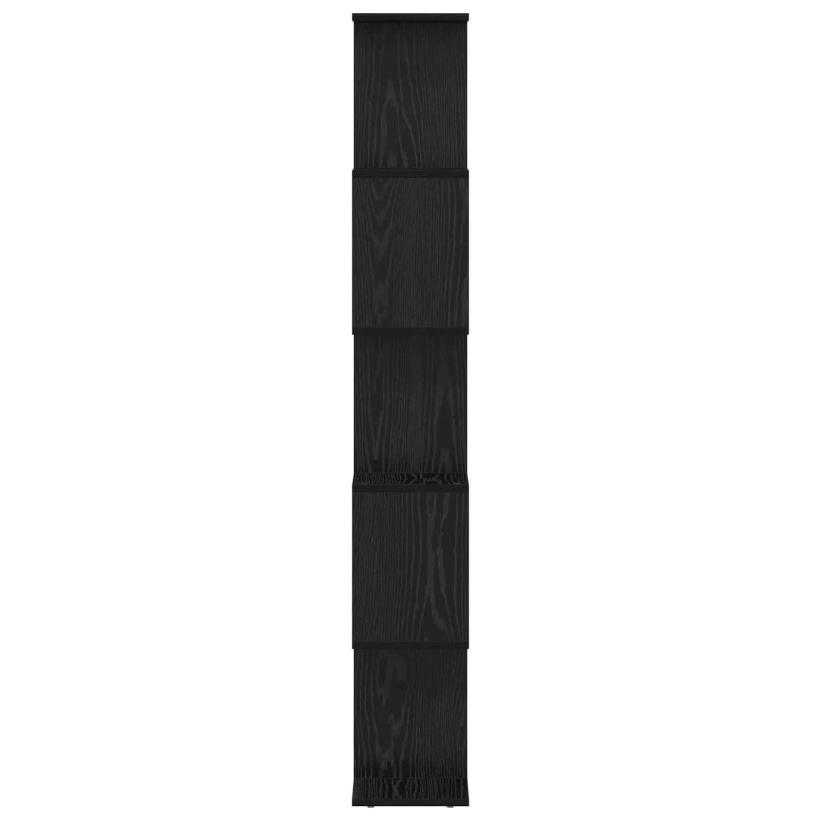 Knjigovni omar 5 nivojev 70 x 24 x 161 cm Inženirski les - slika 6