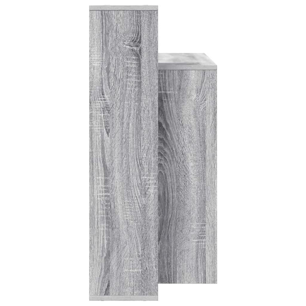 Miza Siva Sonoma Inženirski les 100 x 40 x 90 cm - slika 6