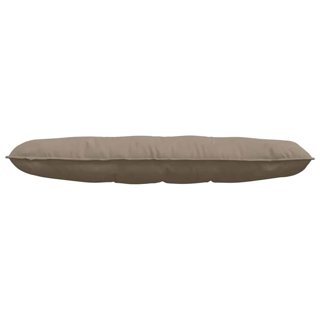 Poglavni vzglavnik Taupe 140 x 50 cm Mikrofiber tkanina - slika 5