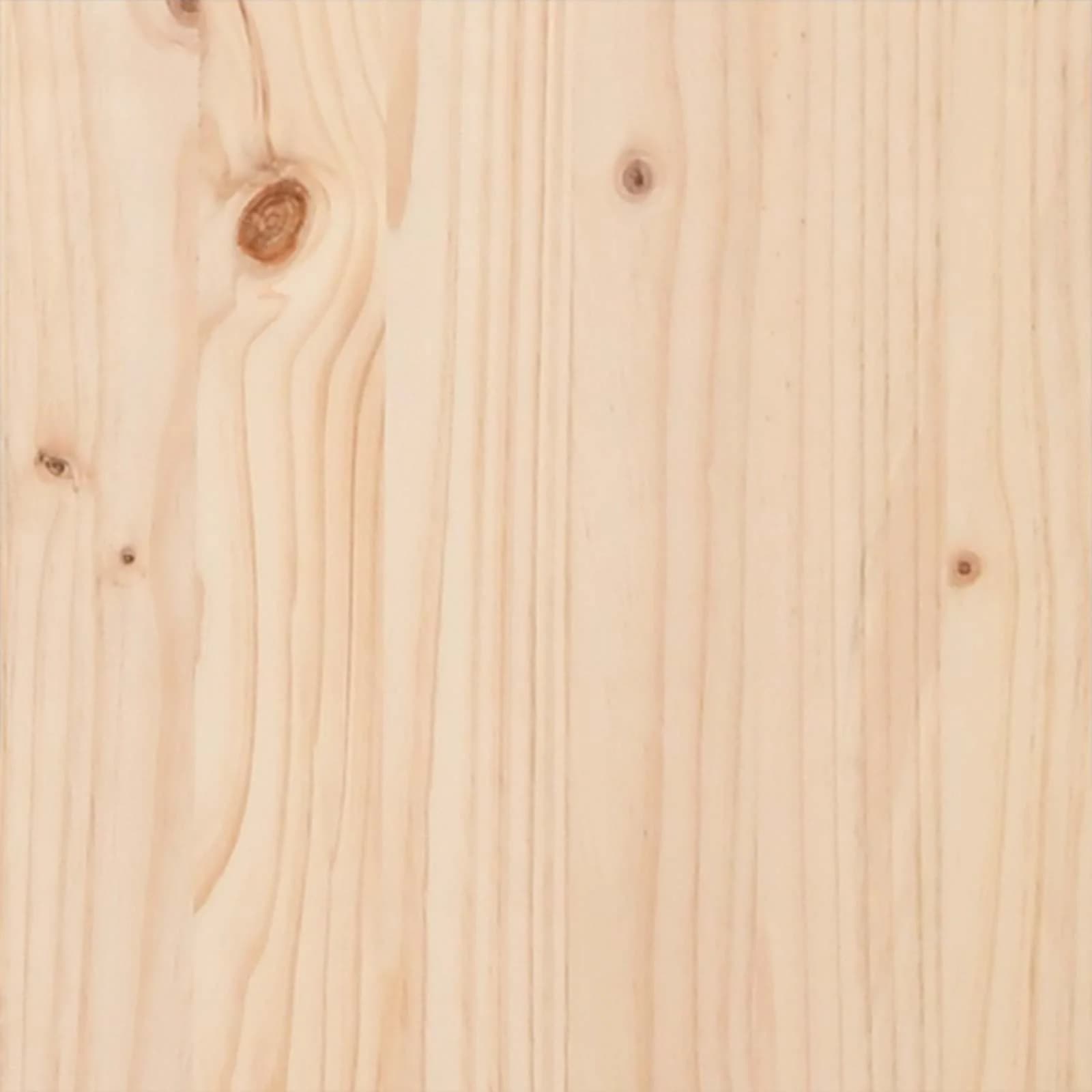 Klubska miza Naravna 70 x 50 x 36 cm Masivno borovo les - slika 11