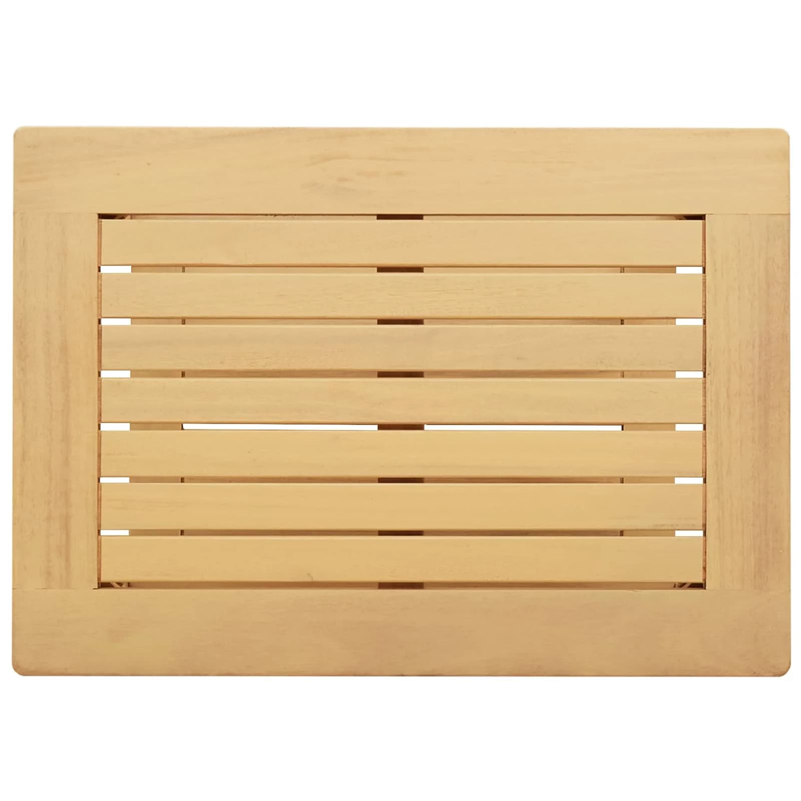 Stranska miza Olje naravno 50 x 35 x 45 cm Masiven les akacije - slika 7
