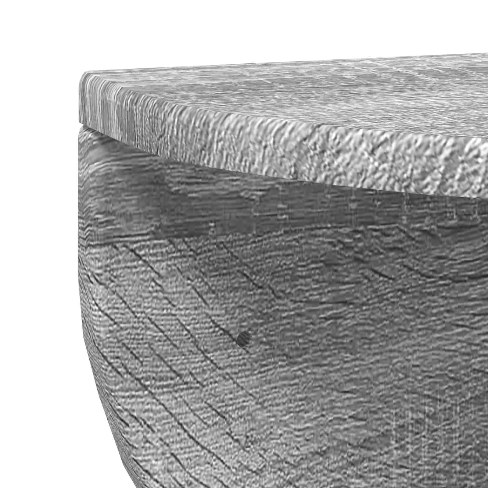 Stenska polica Montaža za steno Siva Sonoma 48 x 24 x 24 cm - slika 8