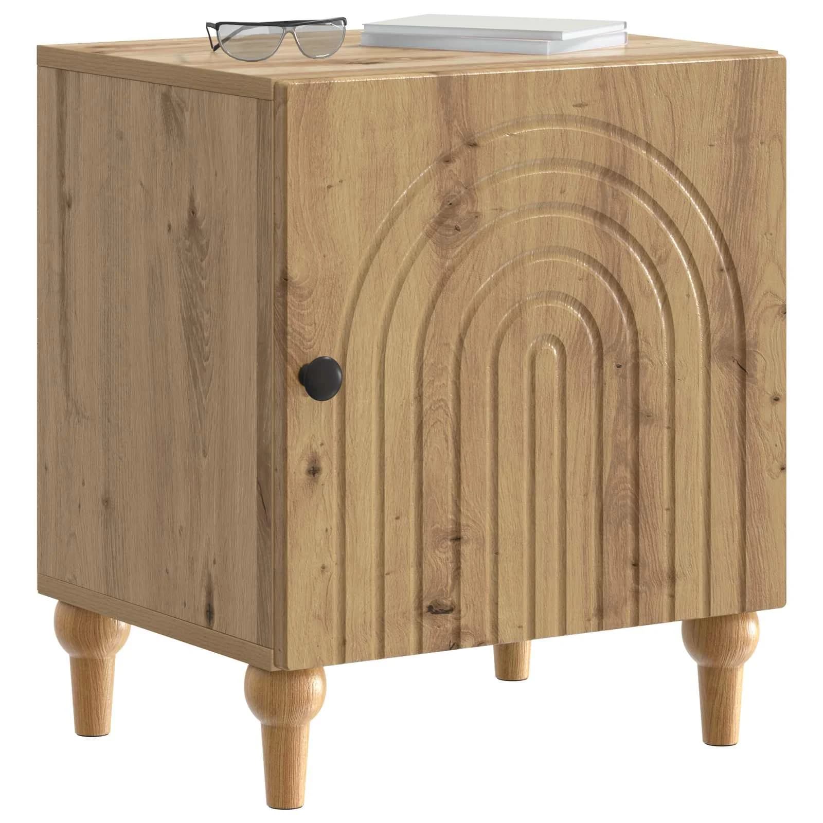 Nočna omarica 2 kos Artisan hrast 43 x 34,5 x 50 cm - slika 3