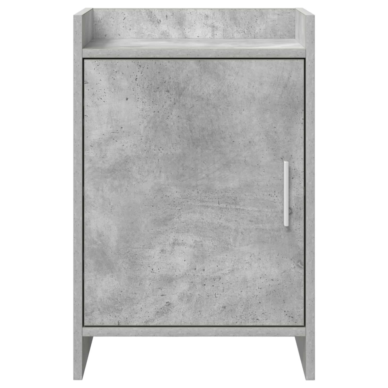 Posteljne mize 2 kos Betonsko siva 40 x 30 x 60 cm - slika 4