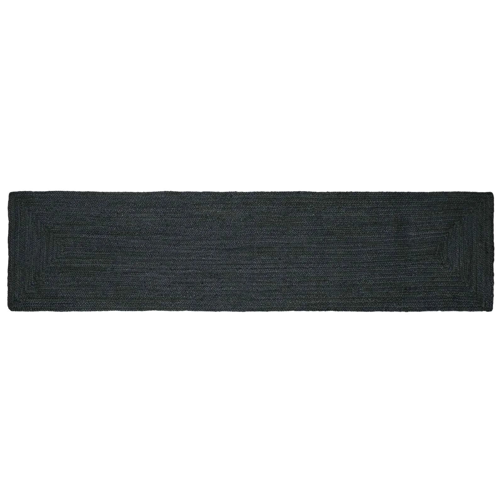 Preproge za površine Pravokotna Temno siva 60 x 250 cm Juta