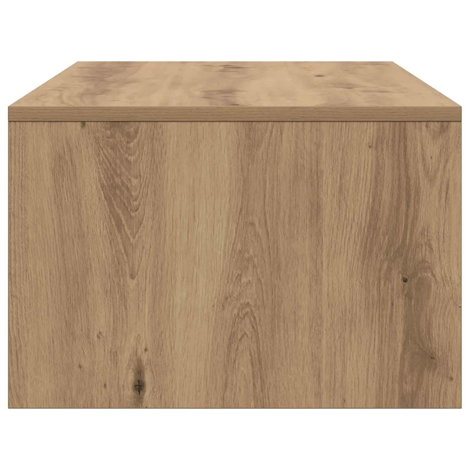 Stenska miza Umetni hrast Inženirski les 100 x 45 x 30 cm - slika 6