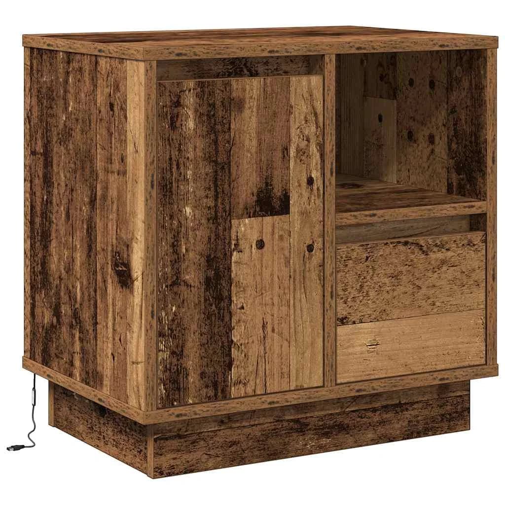 Nočna omarica 2 kos Star les 50 x 34,5 x 50 cm. Inženirski les - slika 6