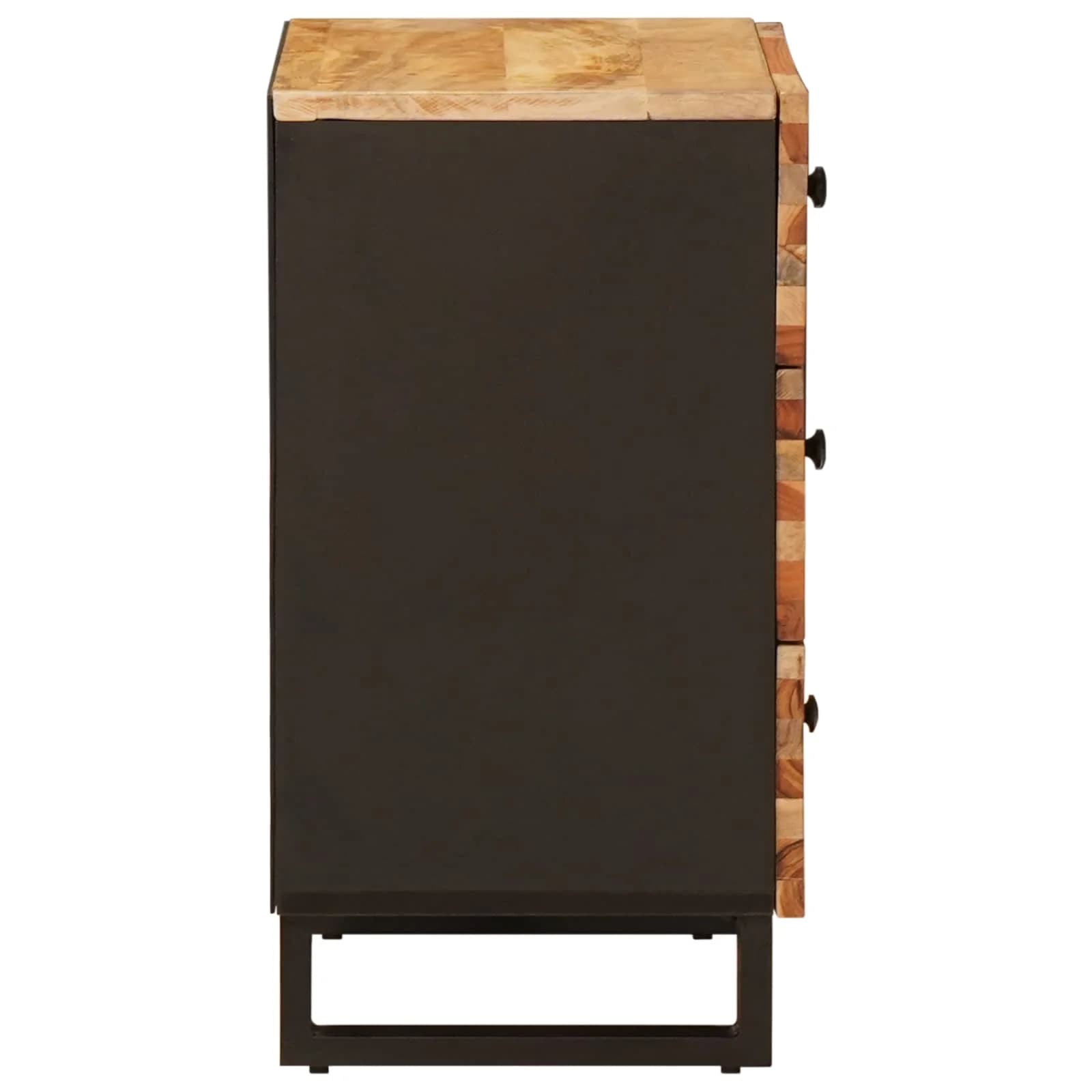 Posteljna omarica Rjava 50 x 33 x 62 cm Masiven les manga - slika 4