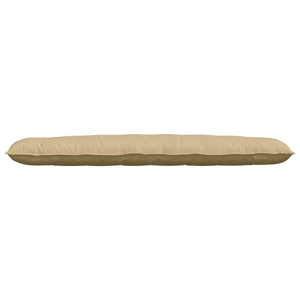 Poglavni vzglavnik Siva zelena 200 x 50 cm Žametna tkanina - slika 5