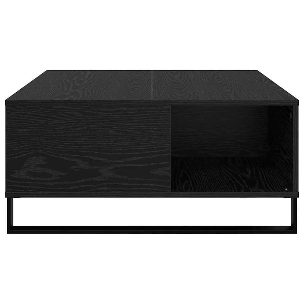 Klubska miza Črna Orehovina 80 x 80 x 36,5 cm Inženirski les - slika 6