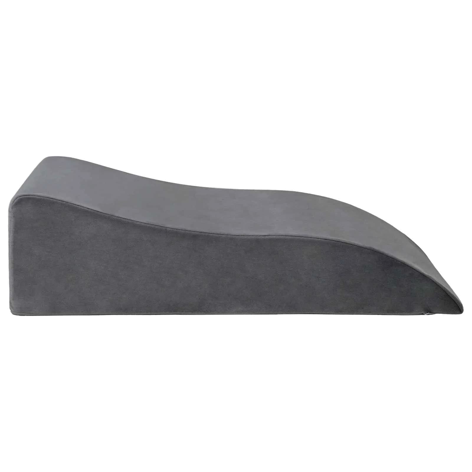 Blazina za noge Siva 68 x 40 x 18 cm PU pena - slika 5