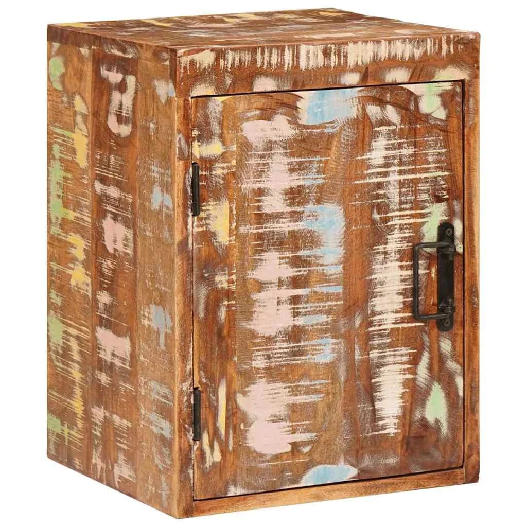 Nočna omarica 2 kos Rjava 35 x 33 x 48 cm Trden predelan les - slika 5