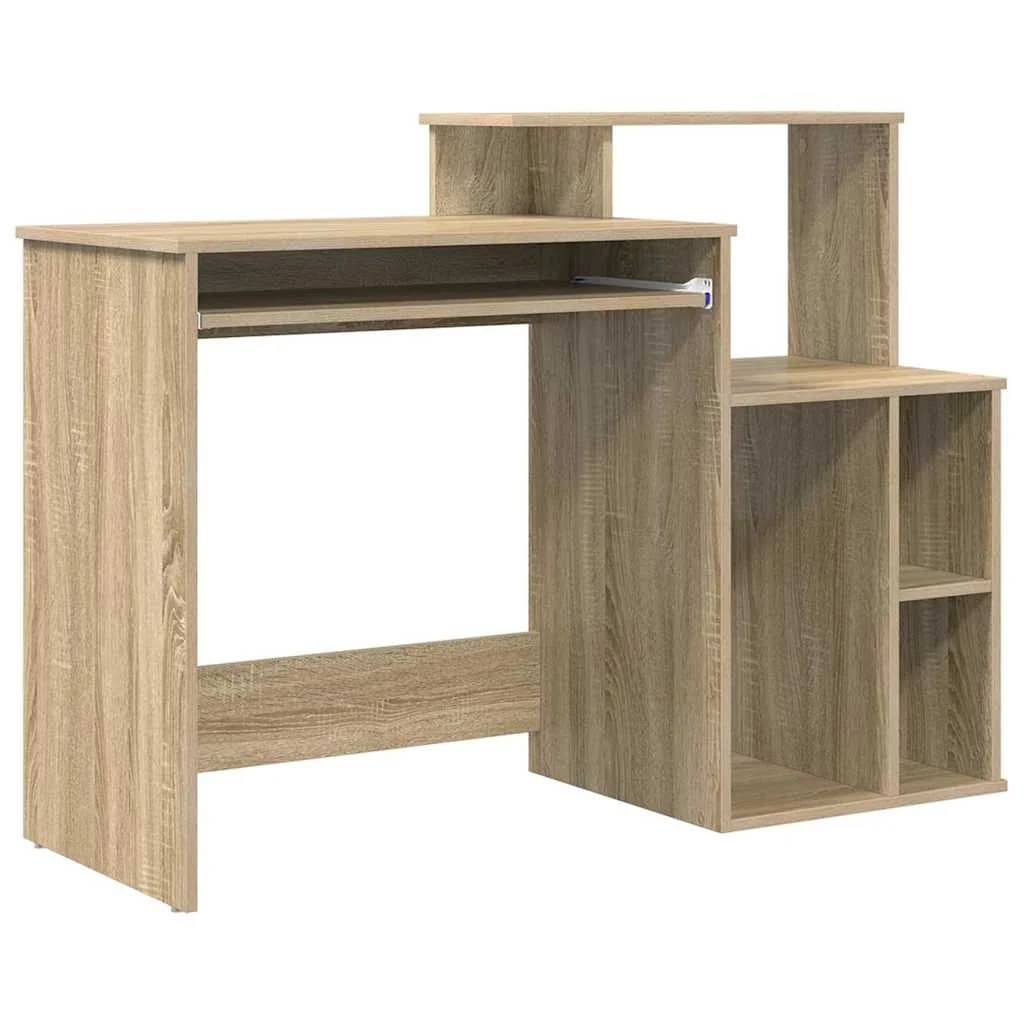 Miza Sonoma hrast Inženirski les 120,5 x 44 x 88,5 cm - slika 2