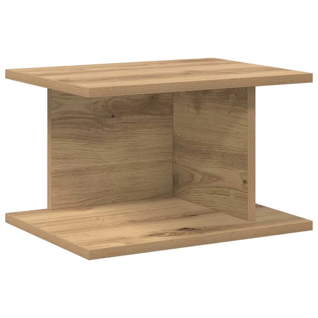 Nočna omarica 2 kos Umetni hrast 40 x 30 x 25 cm Inženirski les - slika 5