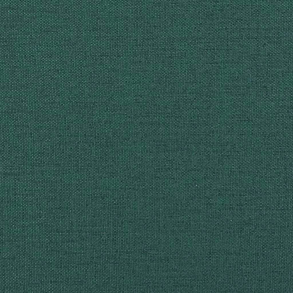Jedilni stoli s kolesi 2 kos blago Temno zelena 57 x 67 x 95 cm - slika 10