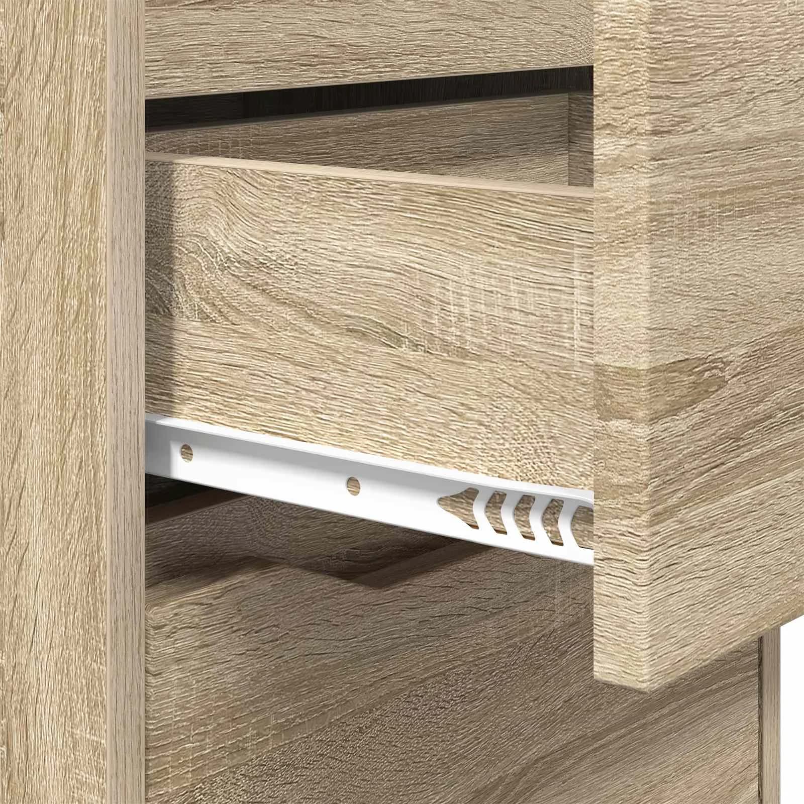 Posteljne mize 2 kos Sonoma hrast 40 x 30 x 467 cm - slika 9