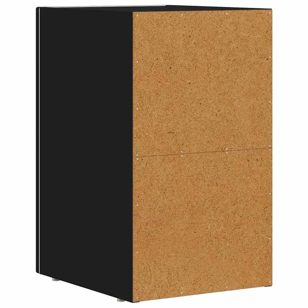 Nočna omarica ELST Črna 29,5 x 33,5 x 50 cm Inženirski les - slika 6